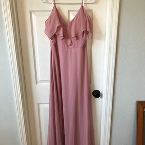 Dusty Rose Bridesmaid Dress Size Medium